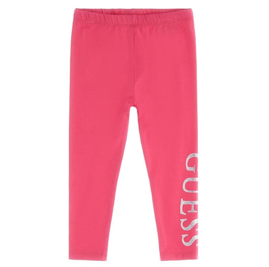 Guess - Pink Logo Legging