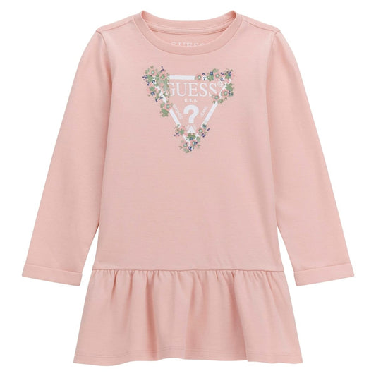 Guess - Light Pink Elegant Girls Dress