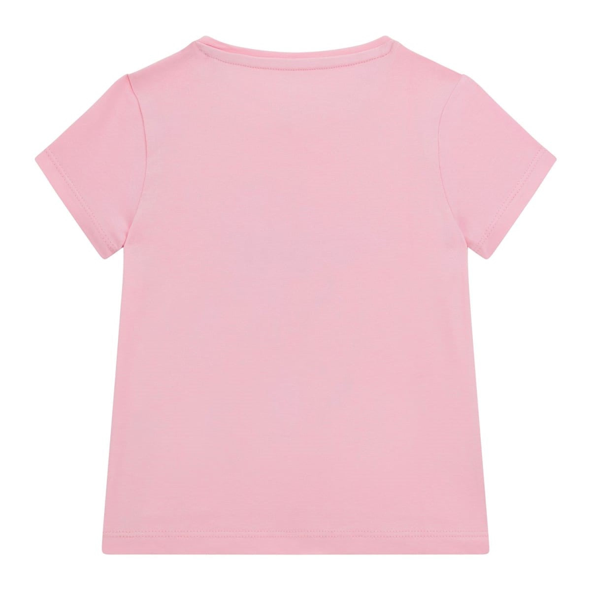 Guess - Pink Flowery Logo Top