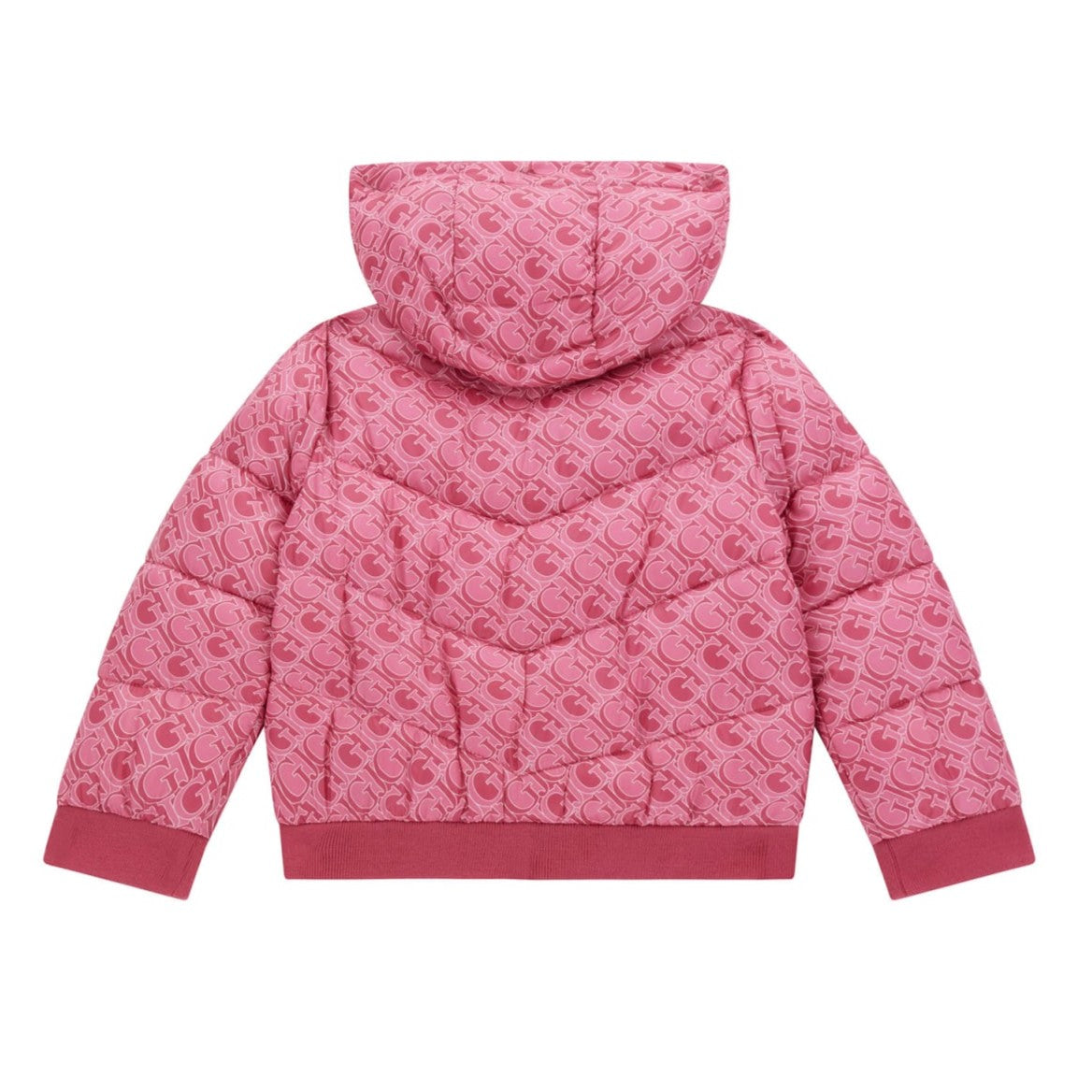 Guess - Fuchsia Logo Coat for Girls