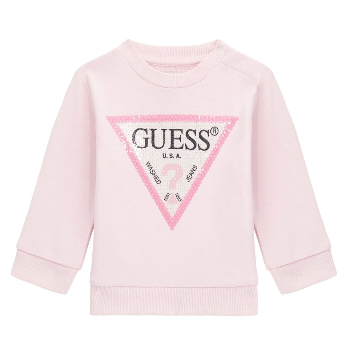 Guess - Girls Pink Sweatshirt