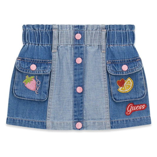Guess - Fruits Denim Skirt