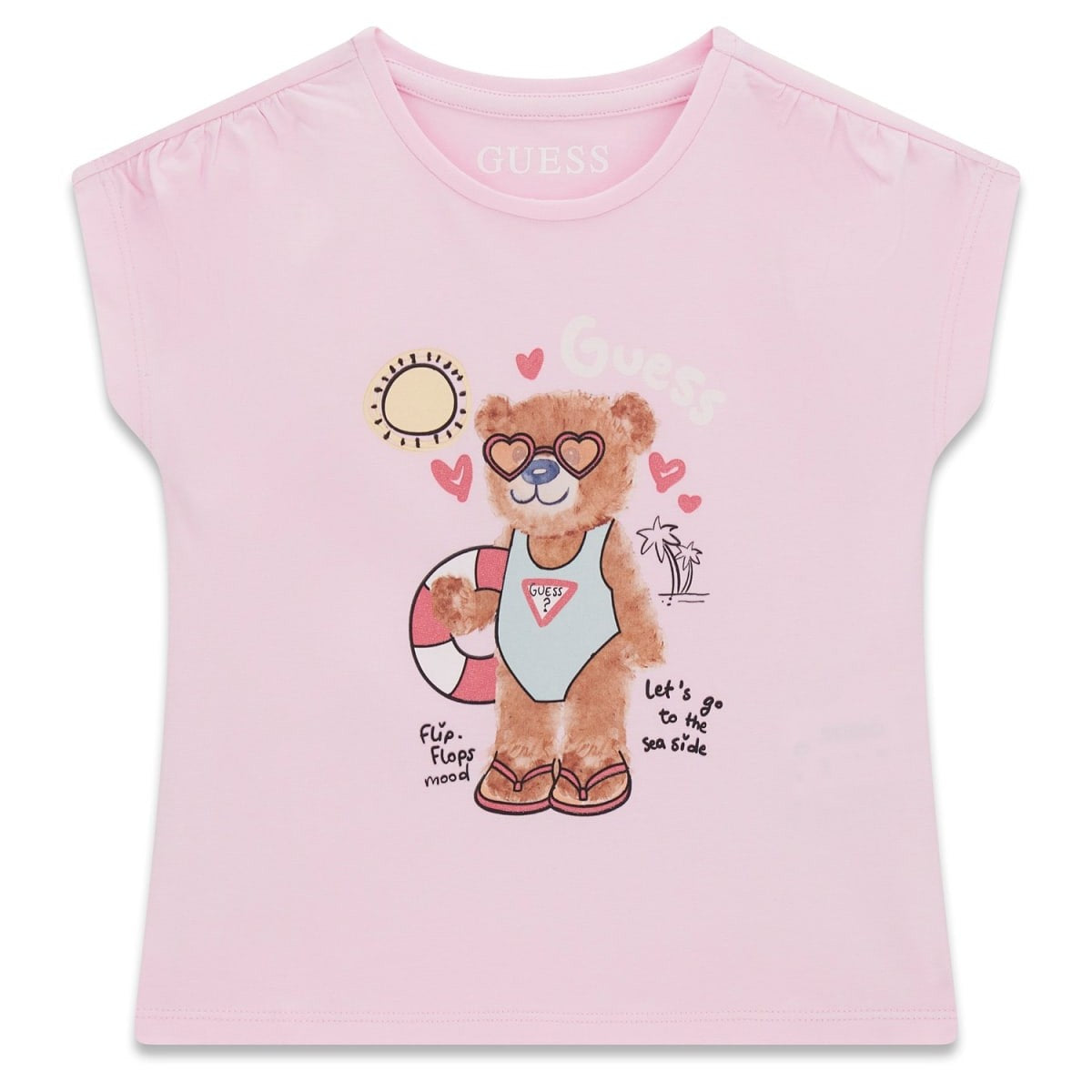Guess - Pink Beach Bear Top