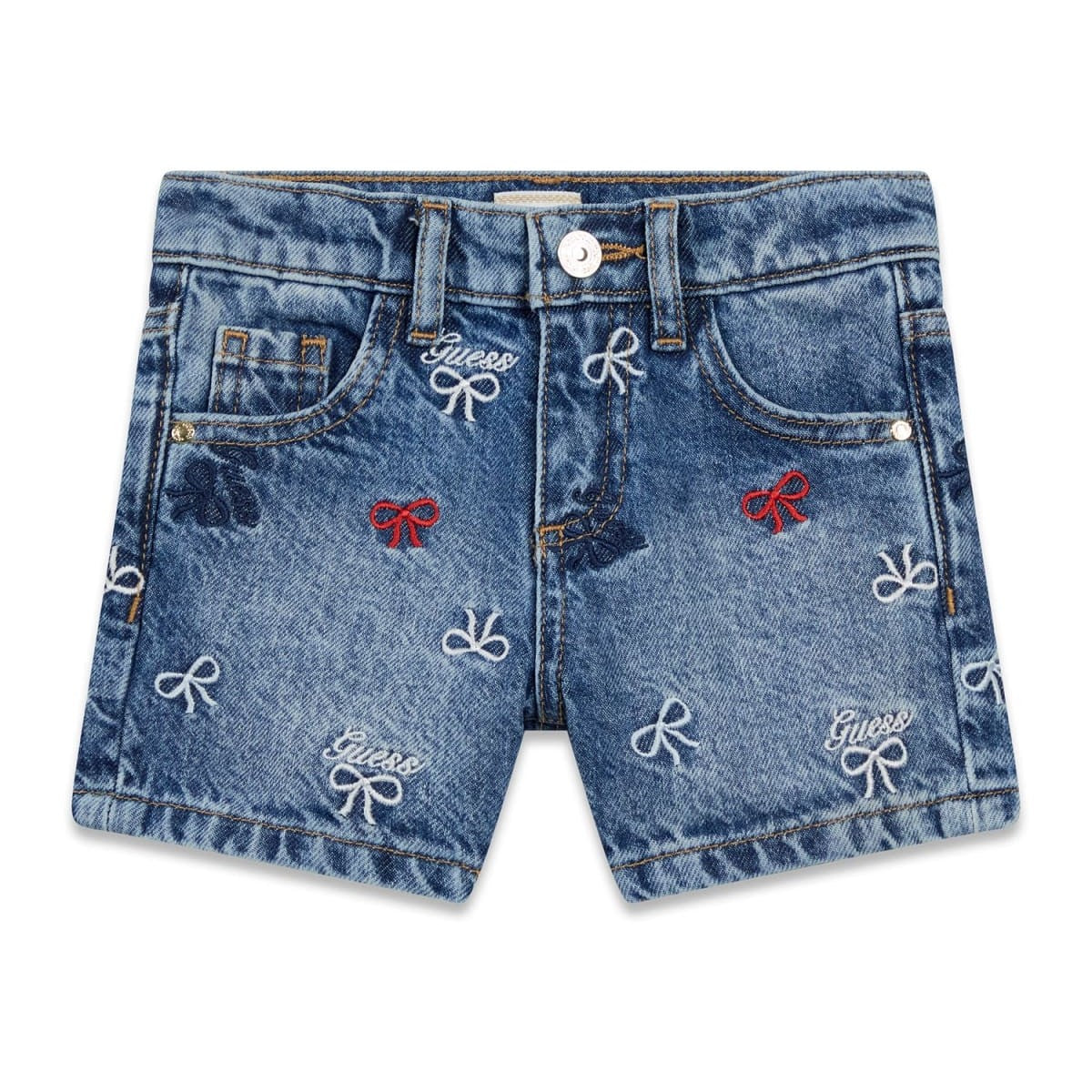 Guess - Denim short with Ribbons