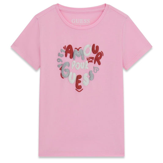Guess - Pink Heart Top