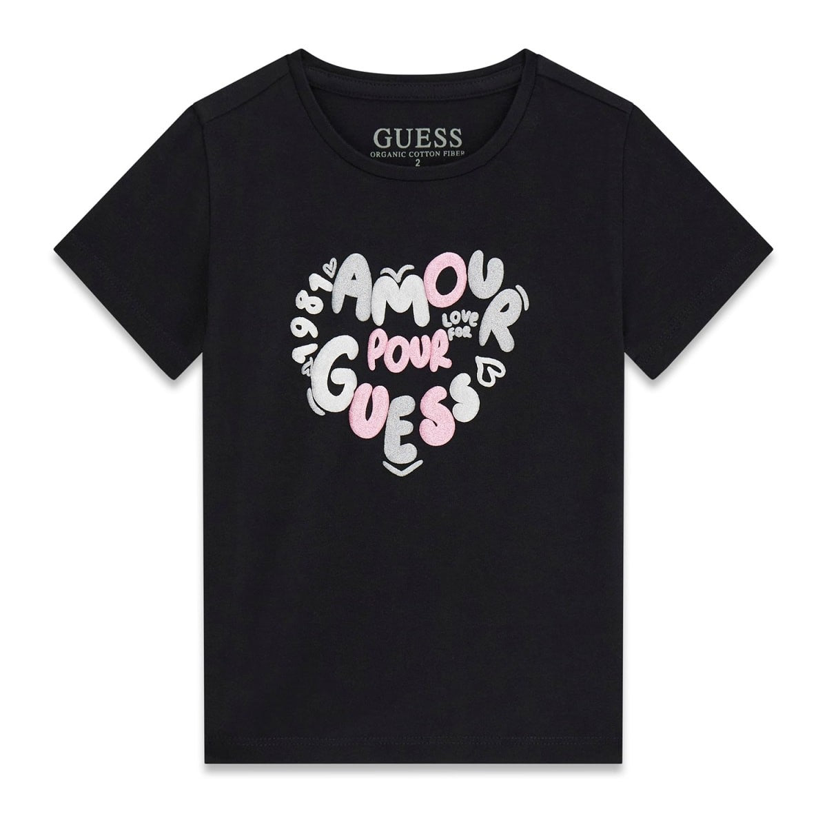 Guess - Black Heart Top
