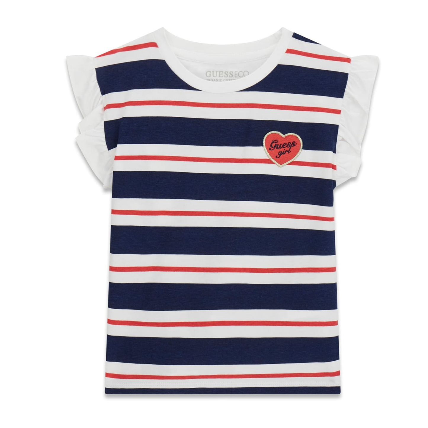 Guess - Blue & White Lines Blouse