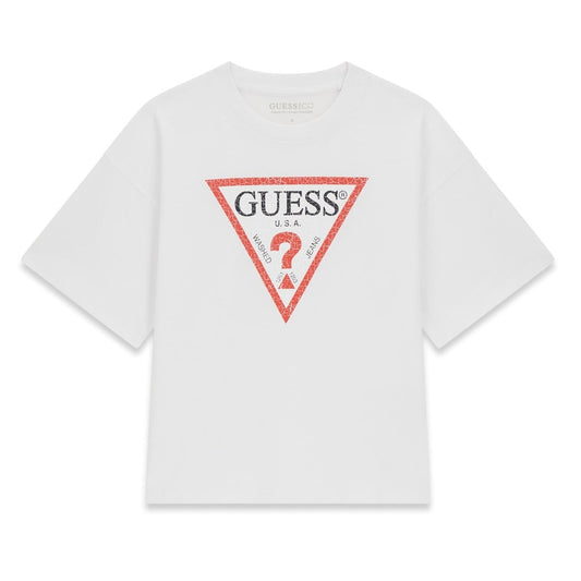 Guess - White Oversized Basic Top