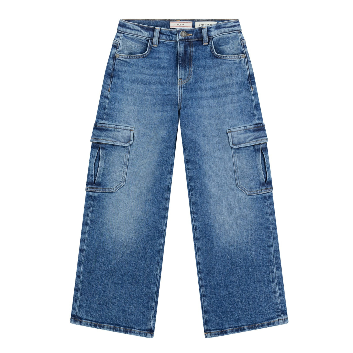 Guess - Wide Leg Cargo Denim Trouser