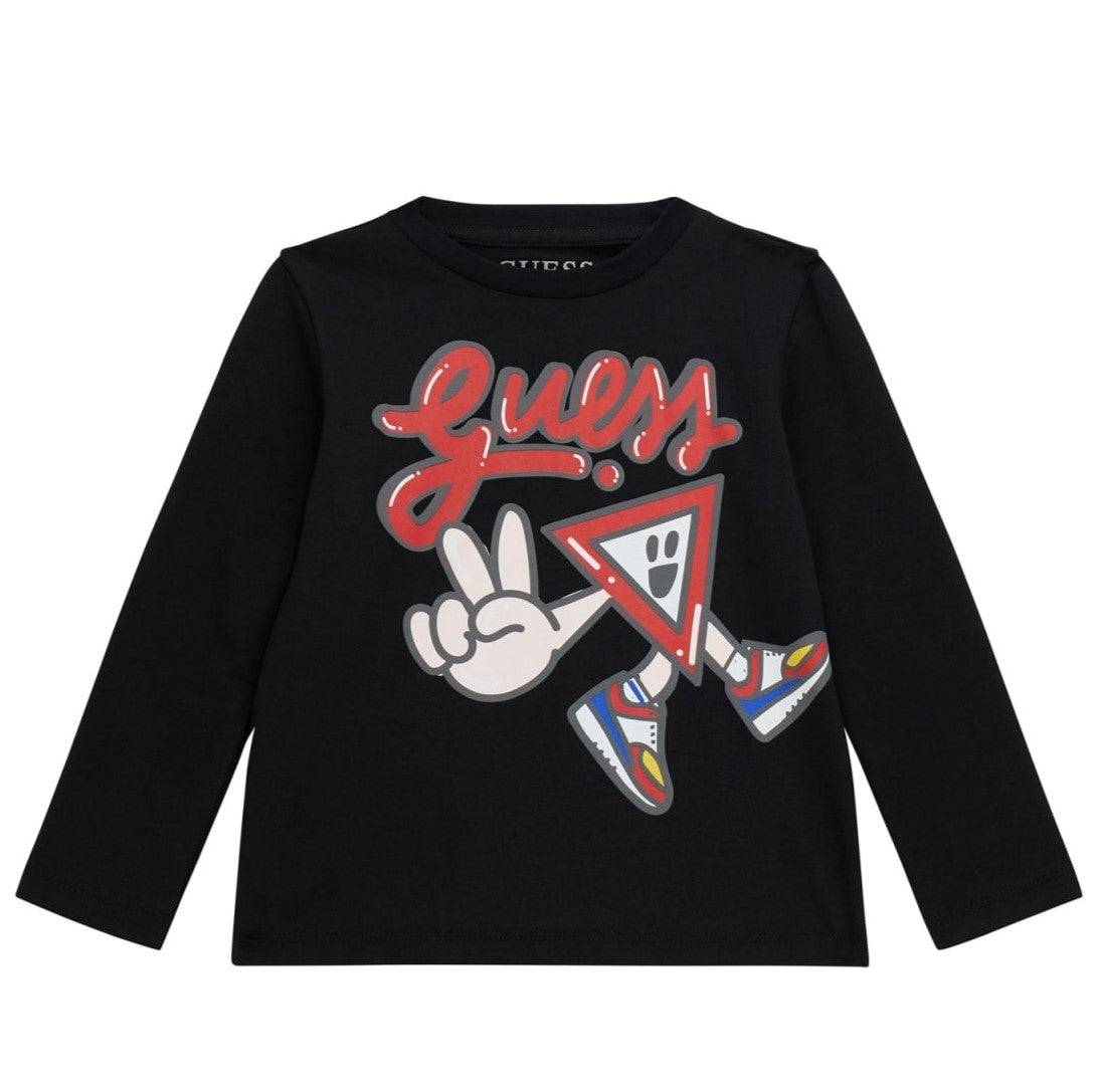 Guess - Black Fingers Boys Top