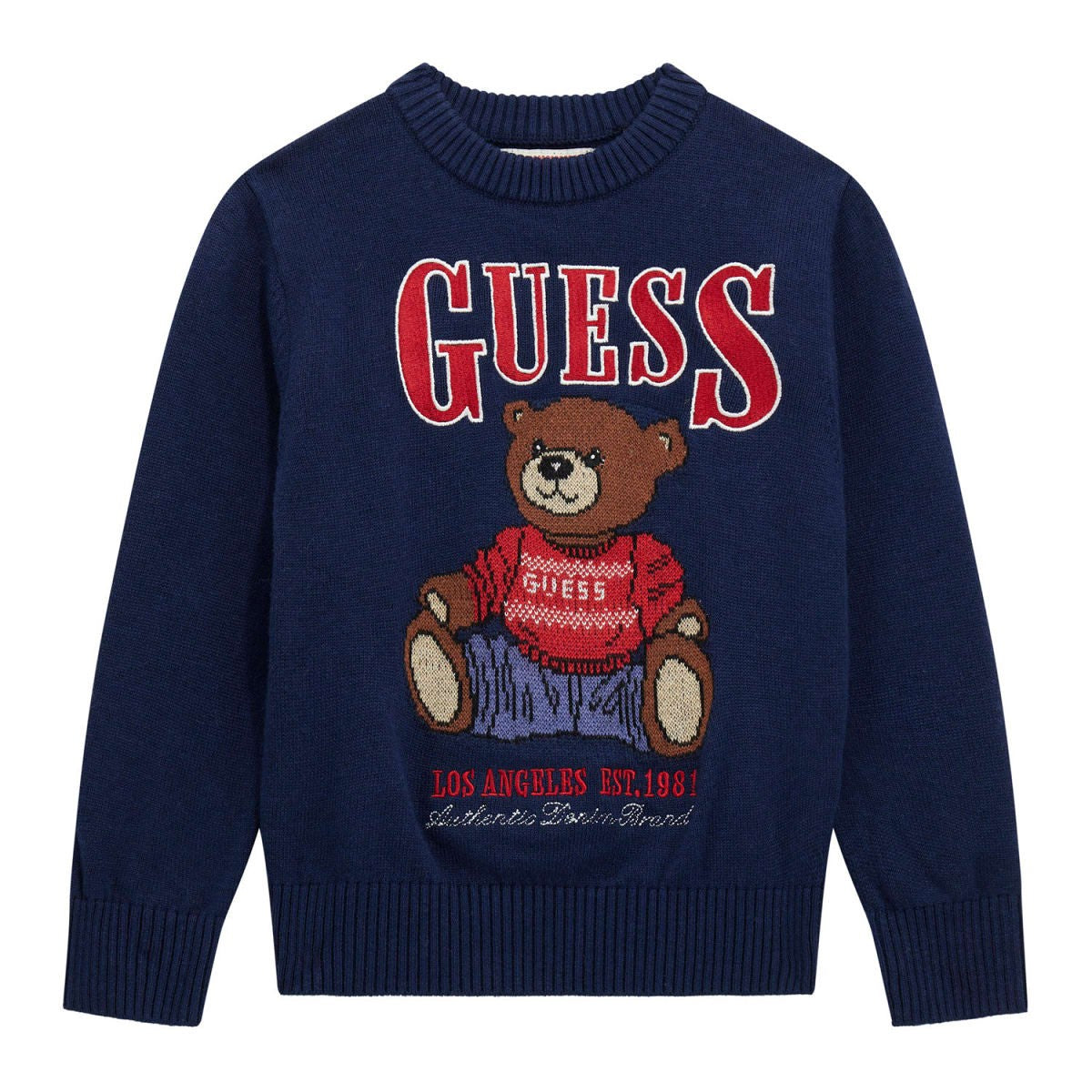 Guess - Blue Bear Jumper
