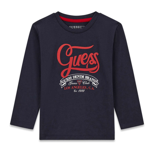 Guess - Blue Guess Cotton Top