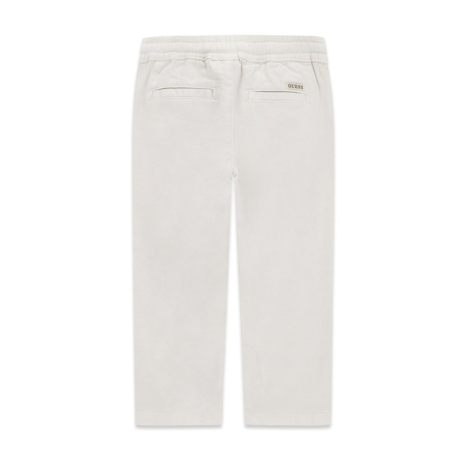 Guess - Ivory Lyocell Blend Regular Trouser