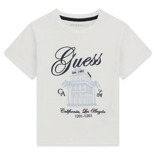 Guess - White Los Angeles Top