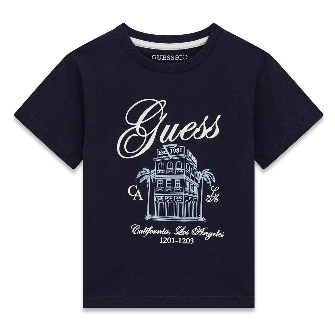 Guess - Blue Navy Los Angeles Top