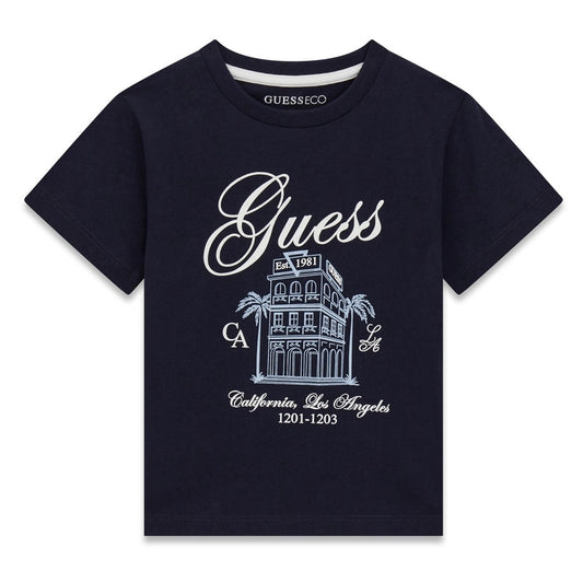 Guess - Blue Navy Los Angeles Top