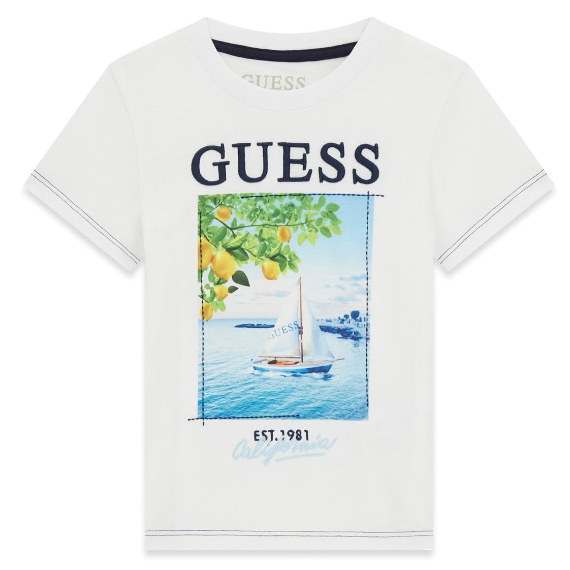 Guess - White Lemons Top