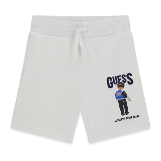 Guess - Cotton White Bear Short