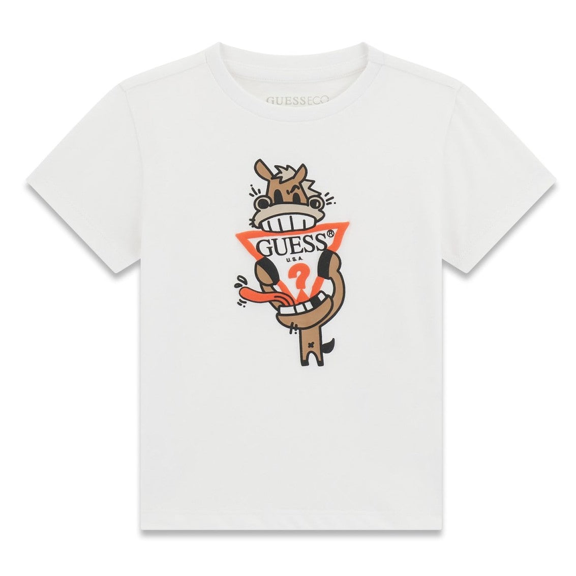 Guess - White Camel Cotton Top