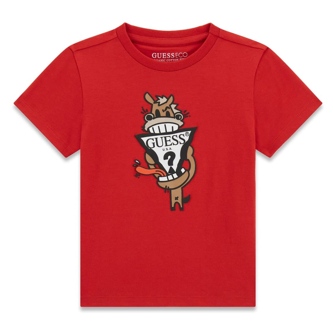 Guess - Red Camel Cotton Top