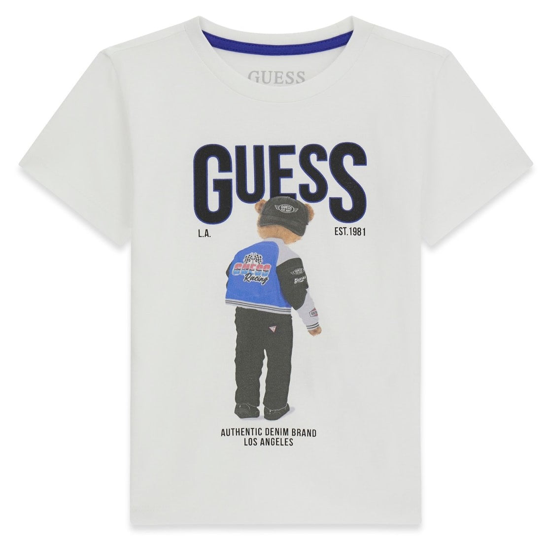 Guess - White Bear Cotton Top