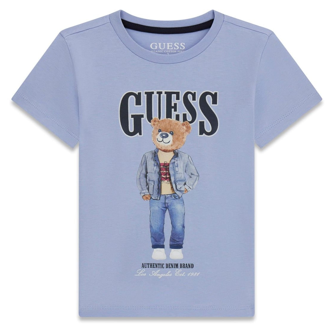 Guess - Light Blue Bear Cotton Top