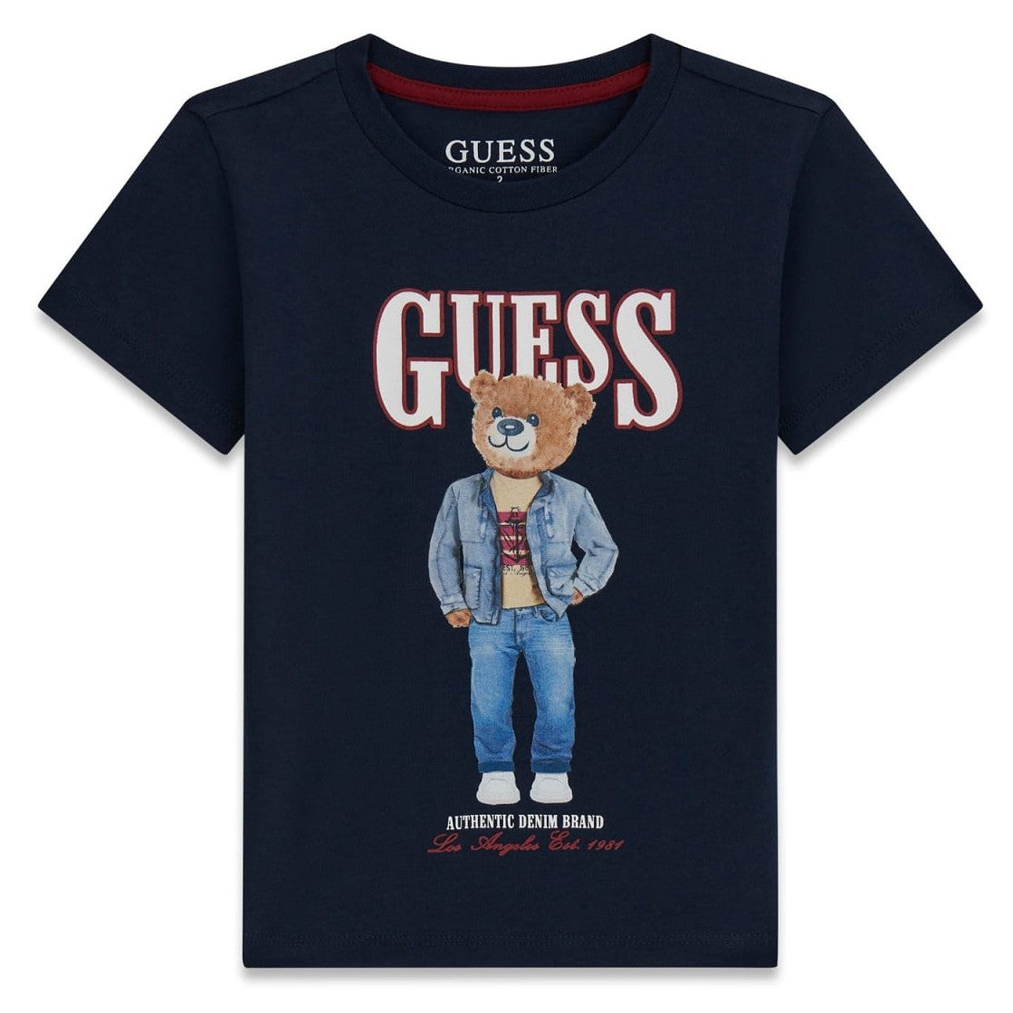 Guess - Blue Bear Cotton Top
