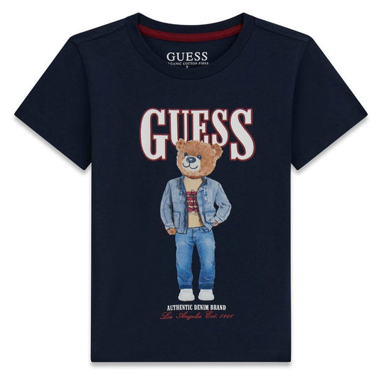 Guess - Blue Bear Cotton Top