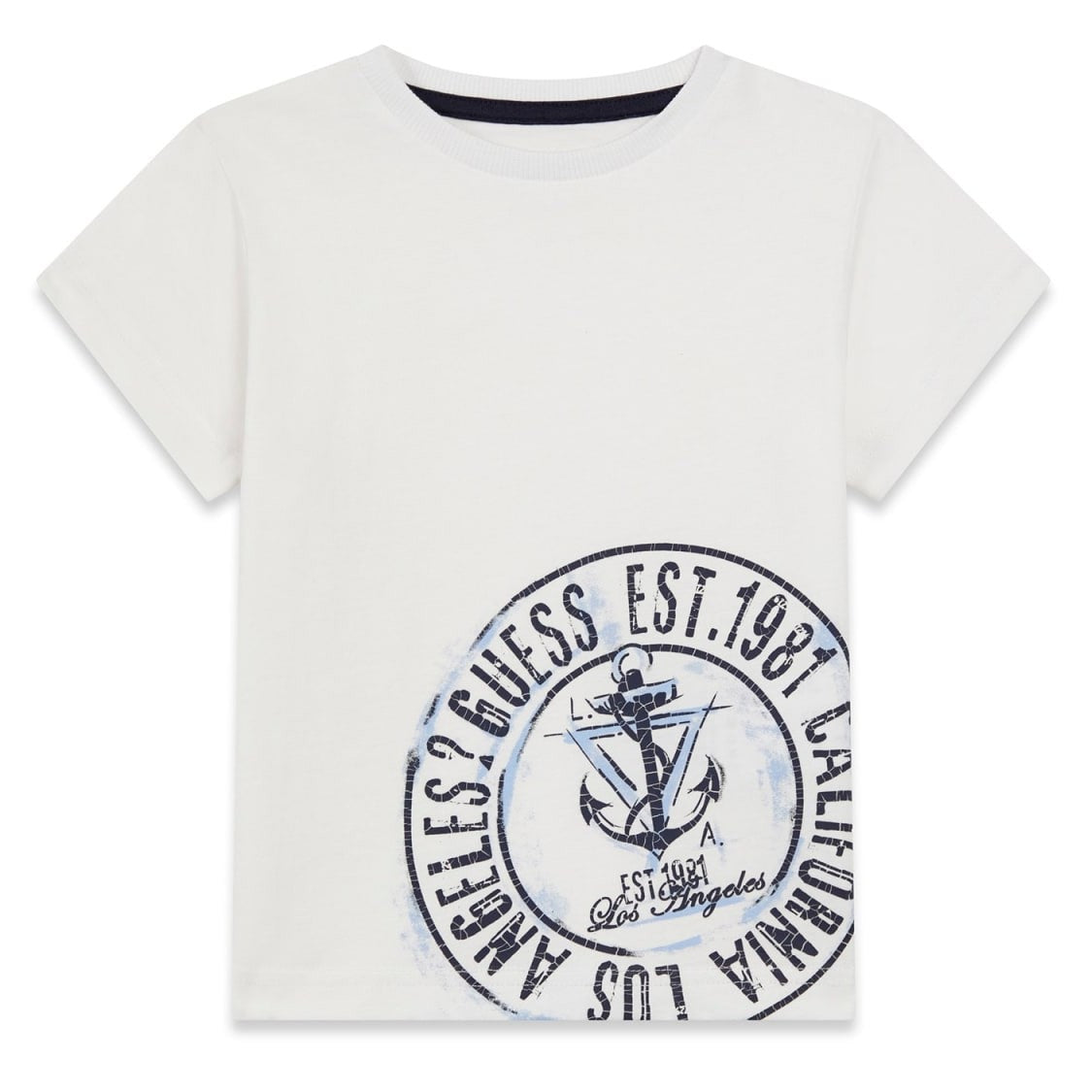Guess - White Marine Cotton Top