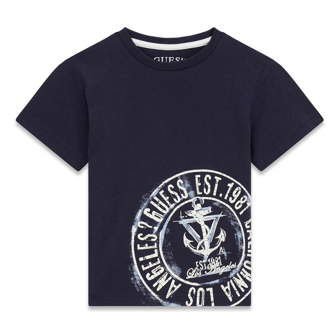 Guess - Blue Marine Cotton Top