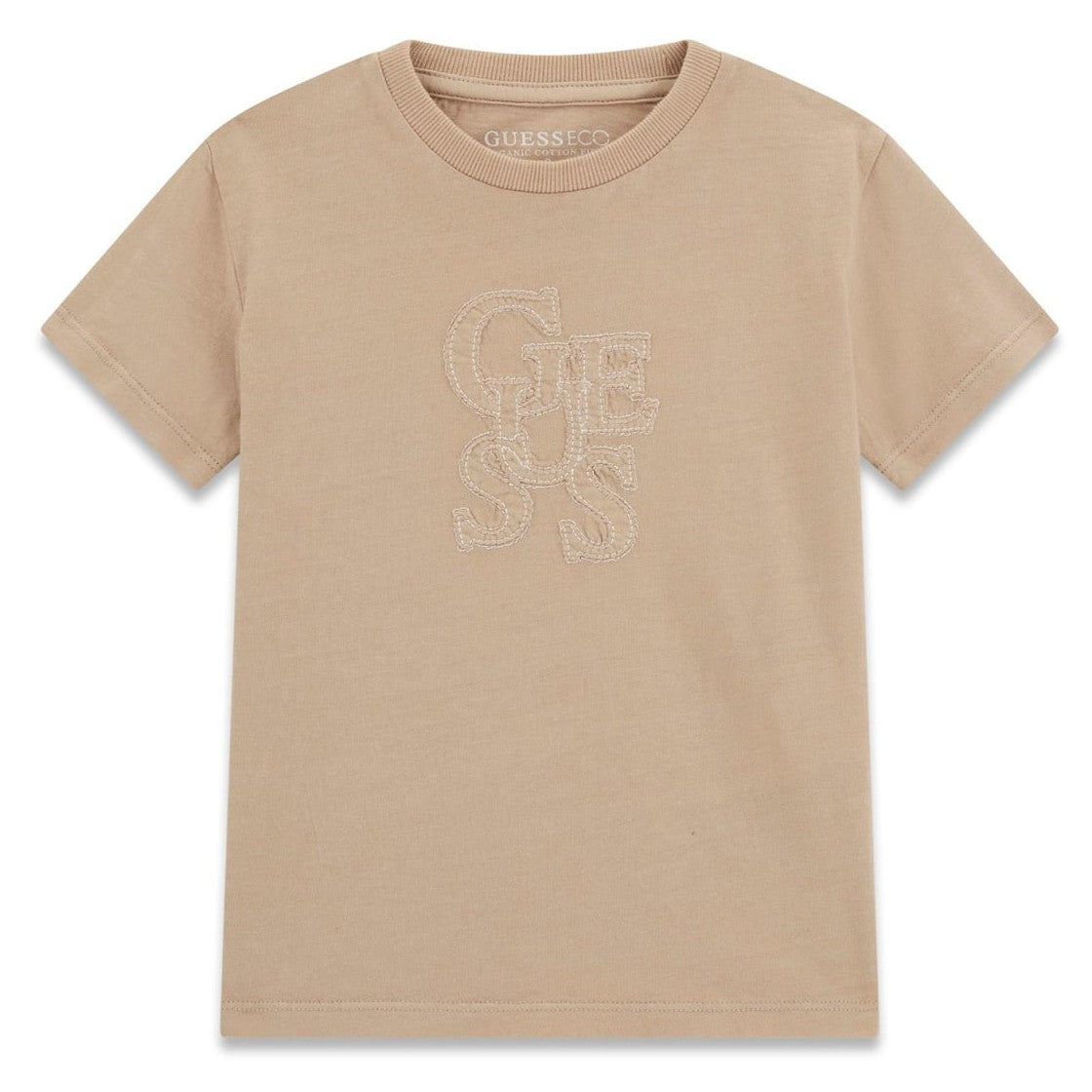 Guess - Beige Simple Cotton Top