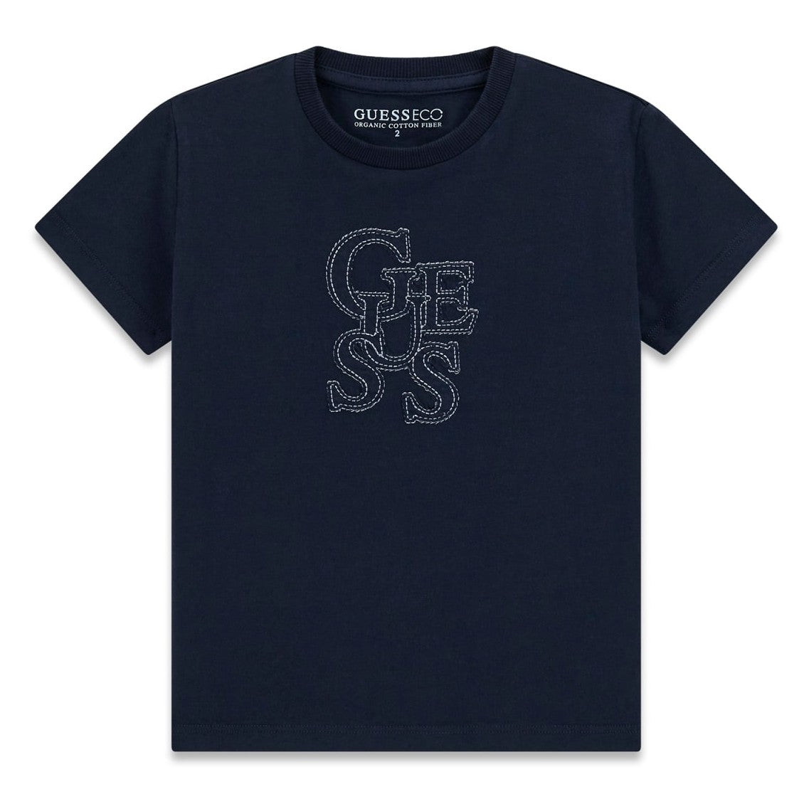 Guess - Blue Simple Cotton Top