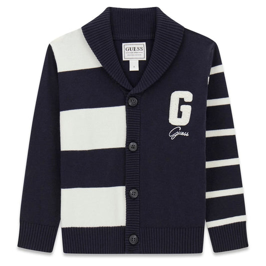 Guess - Blue Knitted Jacket