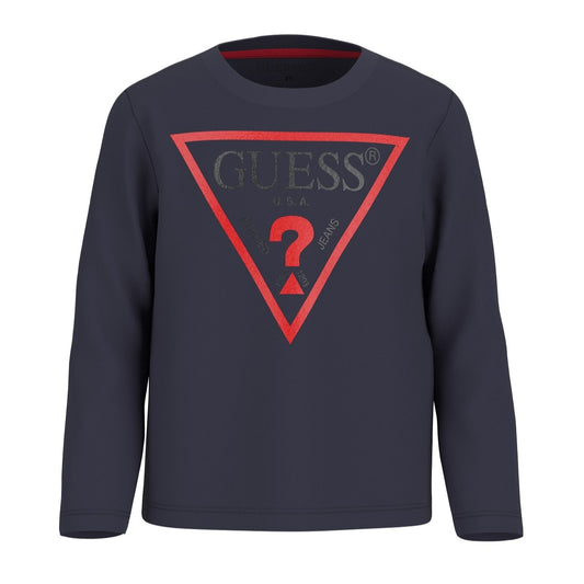 Guess - Blue Navy Basic Logo Top