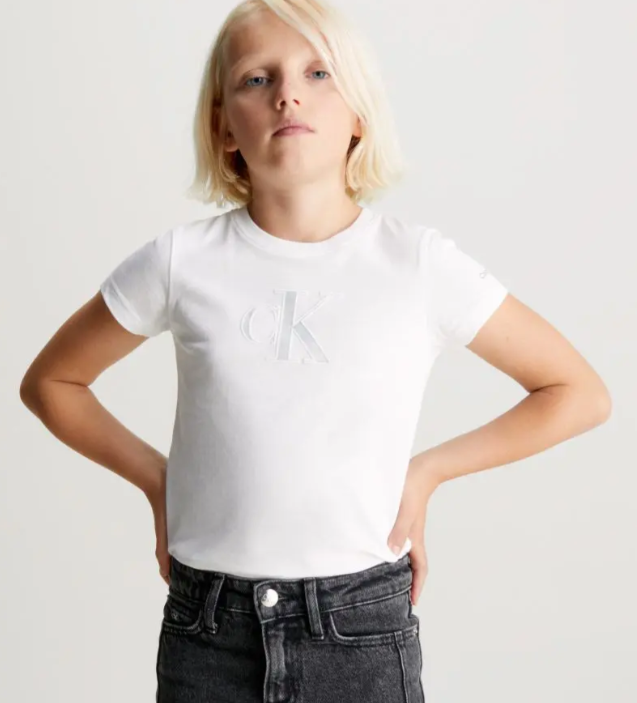 Calvin Klein - Teenager Girls White Top