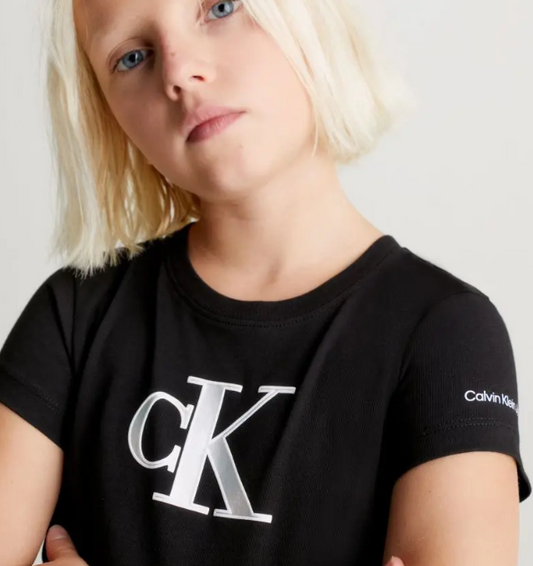 Calvin Klein - Teenager Girls Black Top