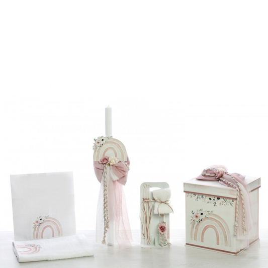 Έτοιμο Πακέτο Βάπτισης - Ουράνιο Τόξο (2342)