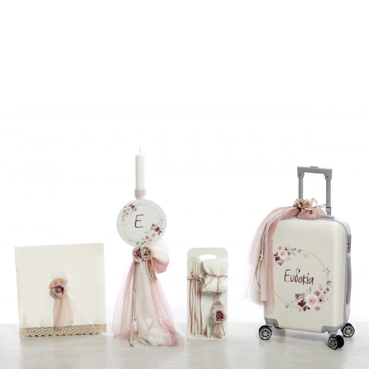 Έτοιμο Πακέτο Βάπτισης - Λουλούδια (2451)