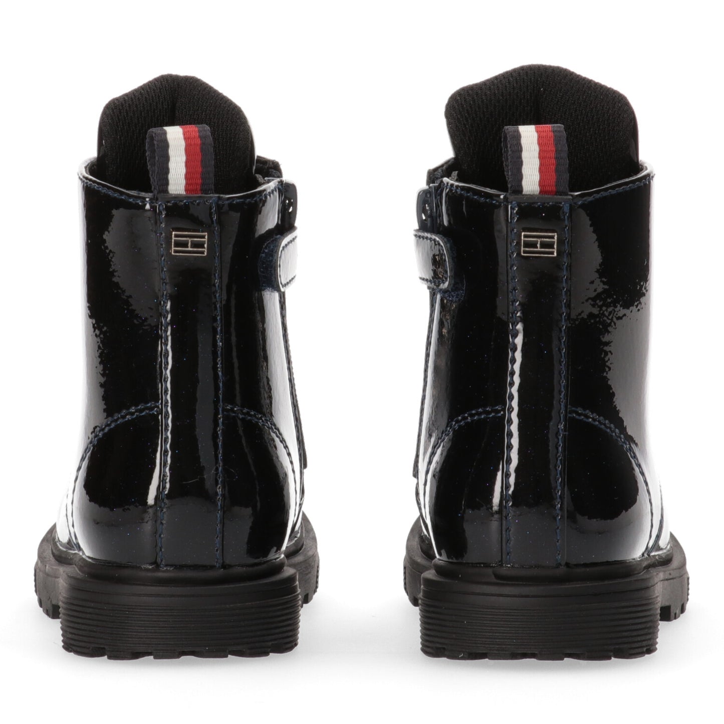 Tommy Hilfiger - Navy Blue Shiny Boots