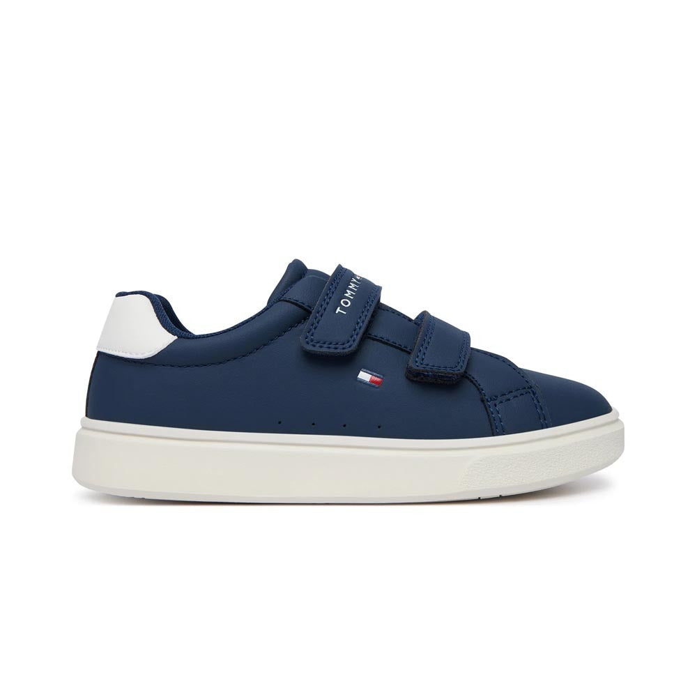 Tommy Hilfiger - Blue Low Cut Velcro Shoes
