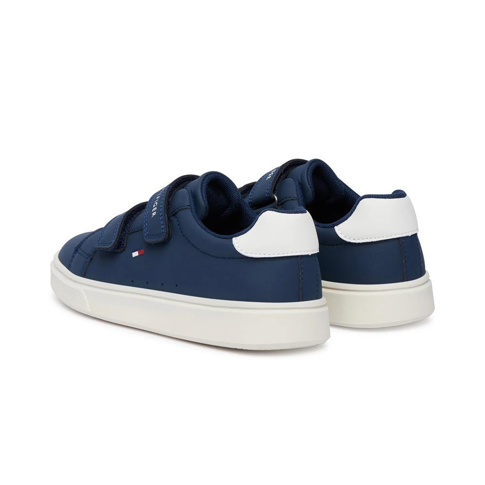 Tommy Hilfiger - Blue Low Cut Velcro Shoes