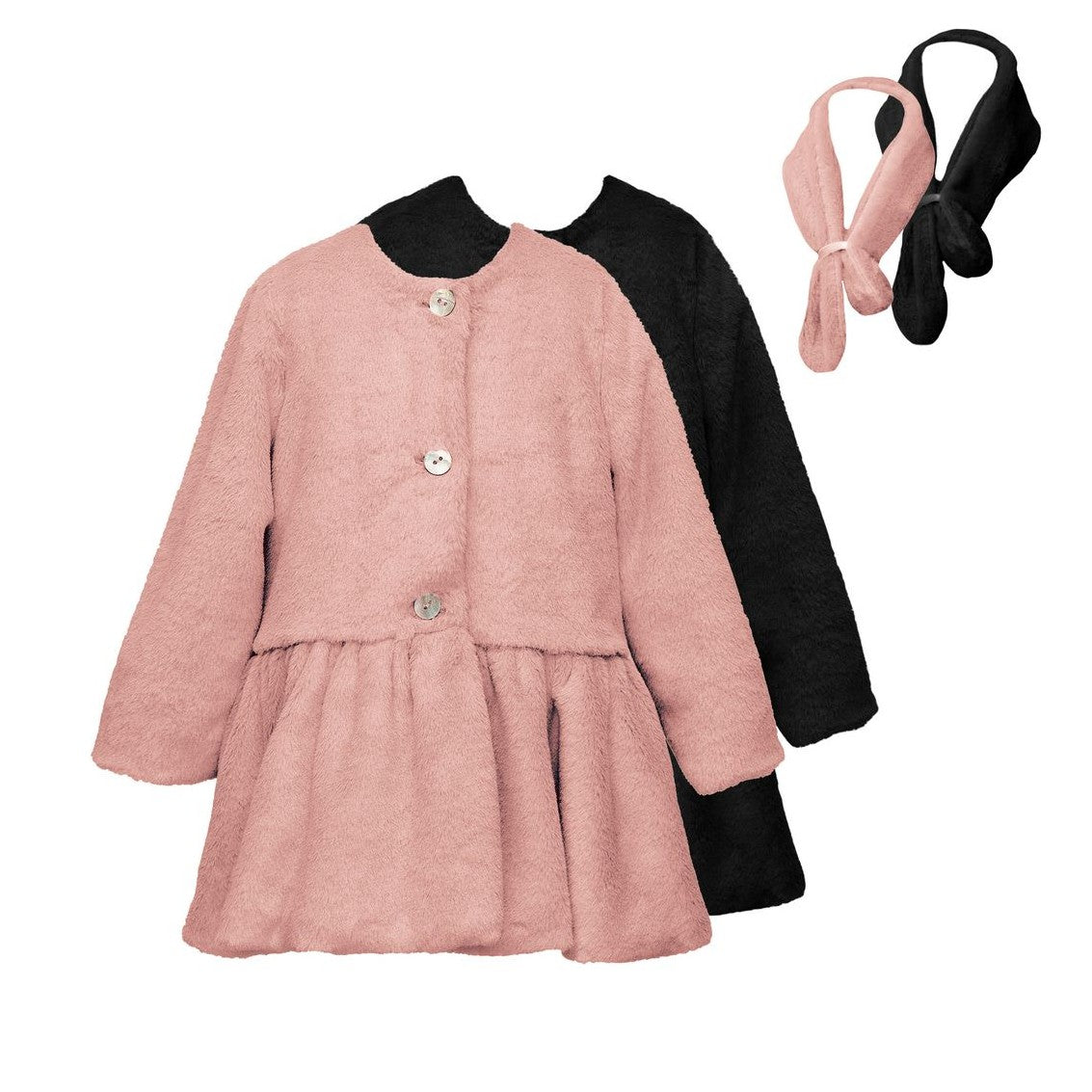 Two in a Castle - Girls Double Face Coat