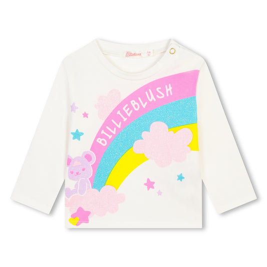 Billieblush - Long Sleeve Rainbow Top