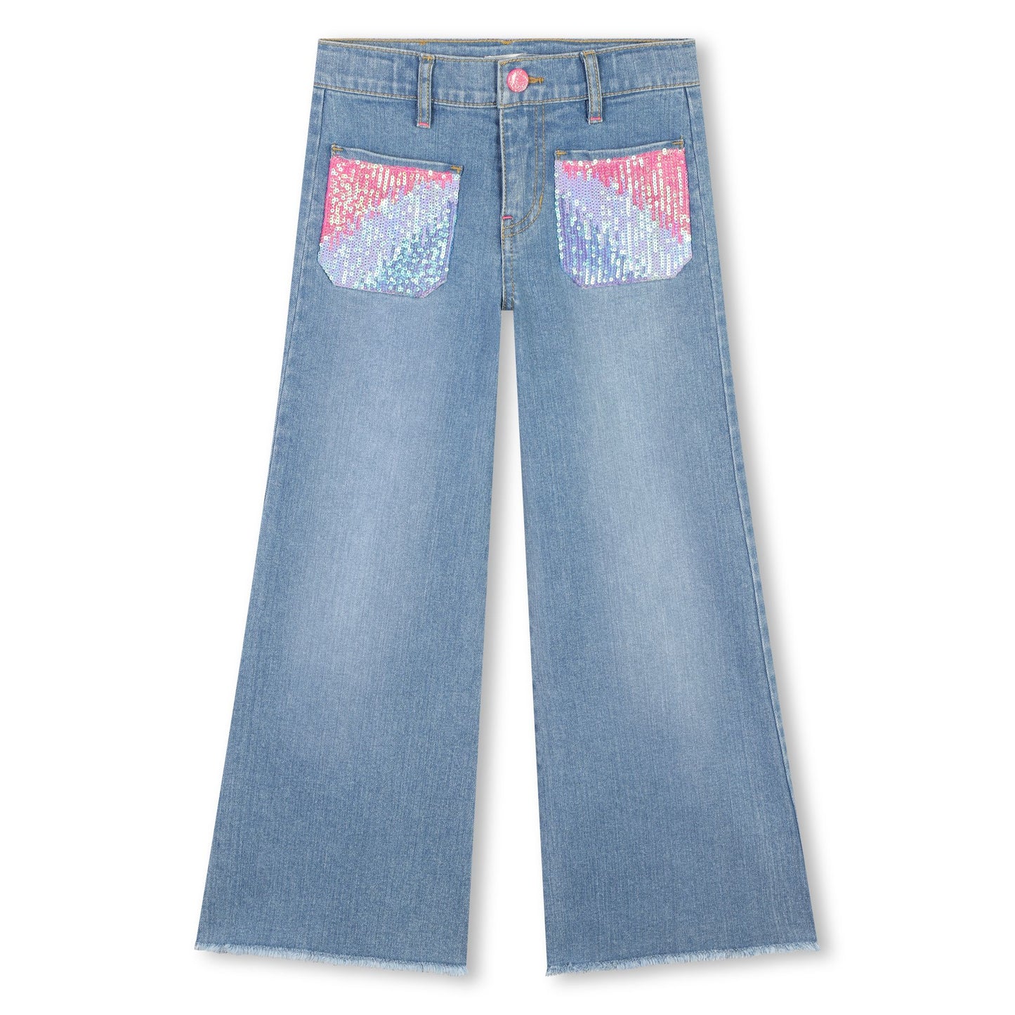 Billieblush - Flare Jeans with Pinky Details