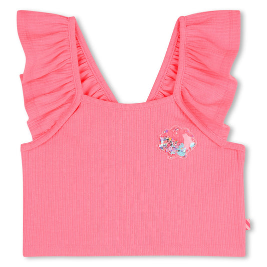 Billieblush - Girls Coral Tank Top