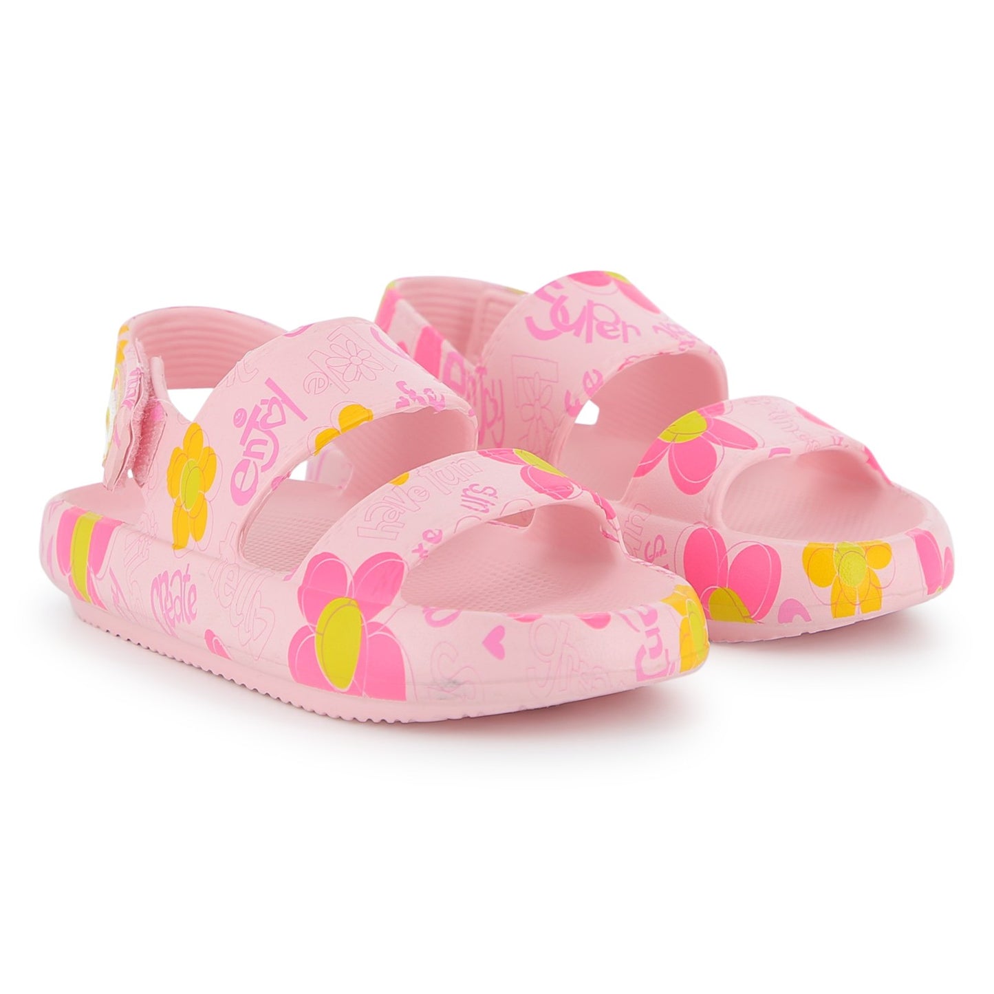 Billieblush - Pink Flowers Soft Sandals
