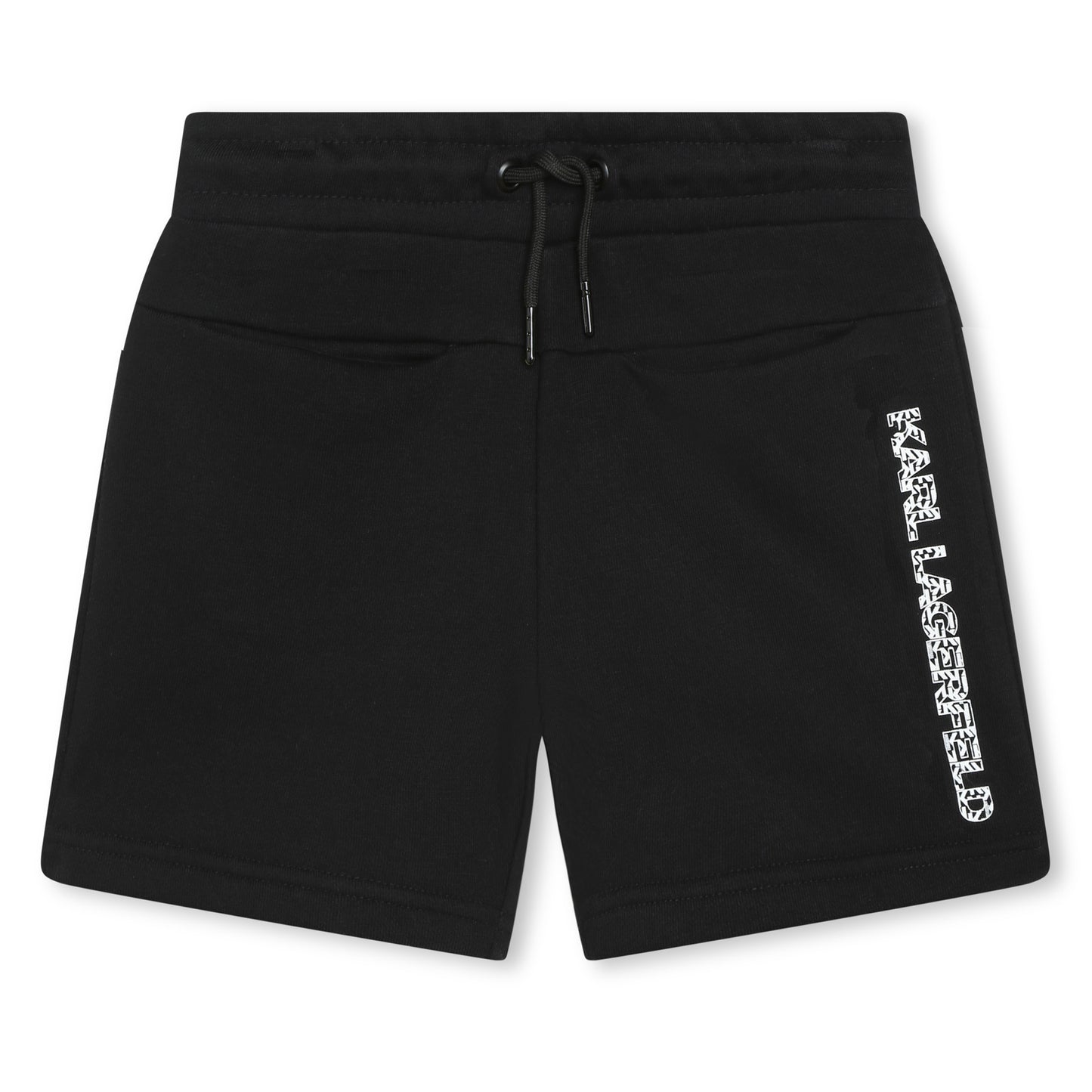 KARL LAGERFELD - Black Cotton Short