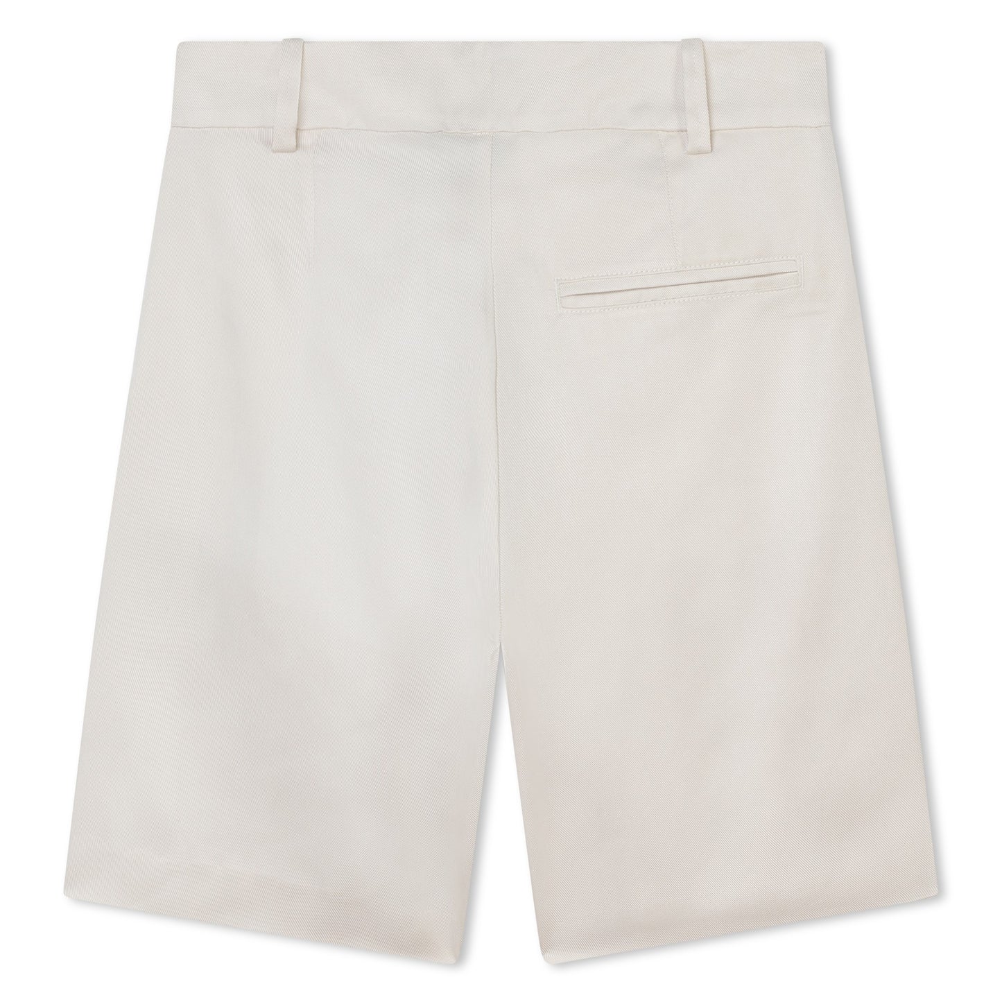 KARL LAGERFELD -  Ivory Linen Short