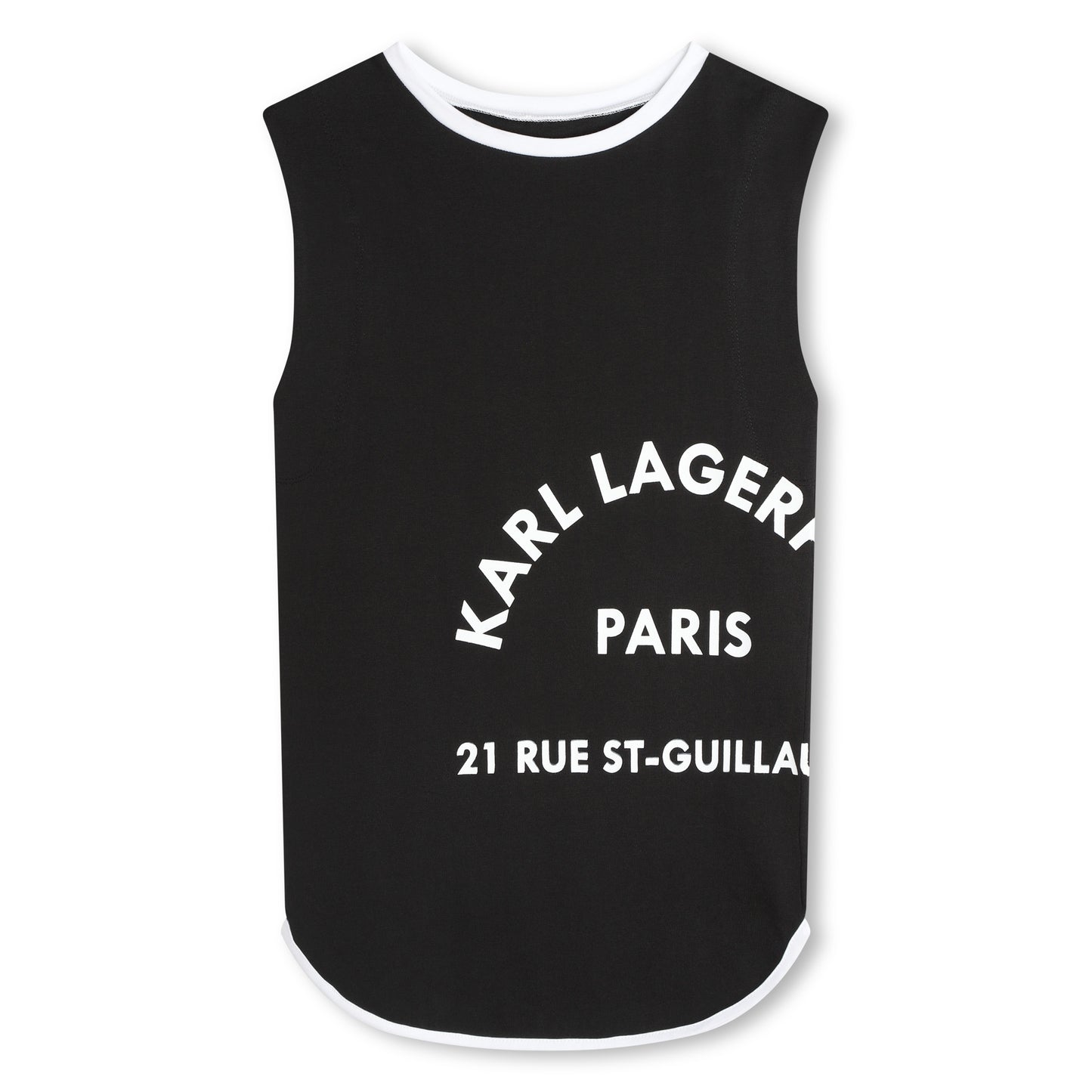 KARL LAGERFELD - Black Logo Dress