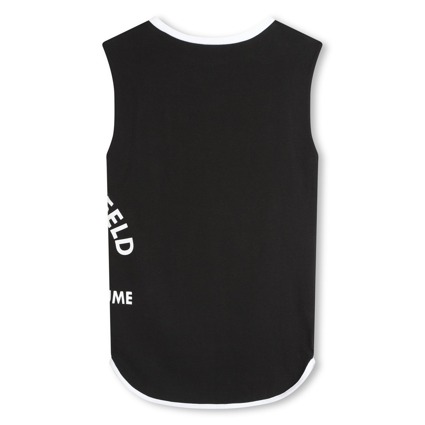 KARL LAGERFELD - Black Logo Dress